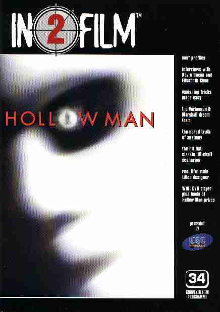 INSIDE FILM magazine side cover Issue 34  2000